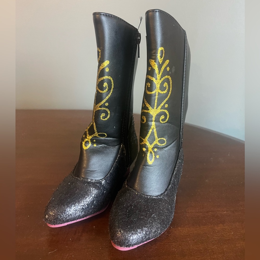 Anna Frozen Disney heel dress up shoes 9/10